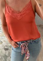 Top Freeman T.Porter Thylia Lace Fabrik Mix Coral Gr. M NEU Sachsen - Struppen Vorschau