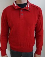 Tommy Hilfiger Pullover mit Druckknöpfen Gr. L rot Nordrhein-Westfalen - Hückeswagen Vorschau