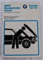 BMW SERVICE VERZEICHNIS Bereitschaftsdienst EUROPA 1981/82 Sachsen - Adorf-Vogtland Vorschau