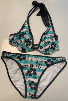 Esprit Bikini Bunt Gr 38 Türkis mit Blumen Muster Nordrhein-Westfalen - Ladbergen Vorschau