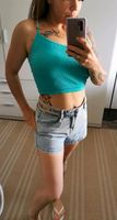 Neue Jeans Short gr. Xs Glitzer Leipzig - Schönefeld-Abtnaundorf Vorschau