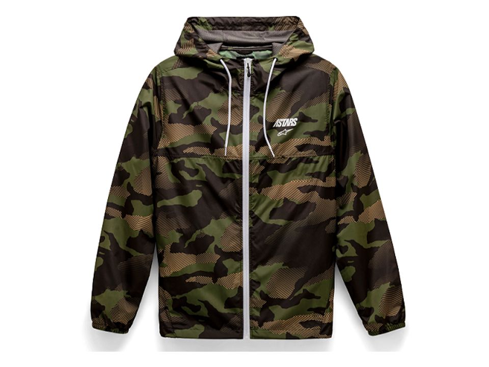 Alpinestars Windjacke Freizeitjacke Cruiser Camoflage Grün in Eisenach