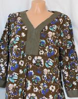 Tunika Bluse 40 42 von Boden grün Baumwolle geblümt Sommer uk14 Baden-Württemberg - Calw Vorschau