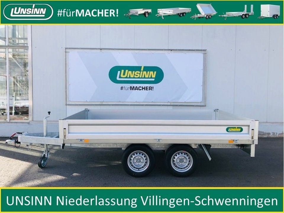 Pkw Anhänger UNSINN WEB H 3017-20-13 Hochlader 2000 kg in Villingen-Schwenningen