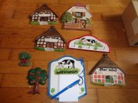 Türschilder-Set 12: 4 Häuser, Bäume, Kühe, Notizblock Bayern - Heilsbronn Vorschau