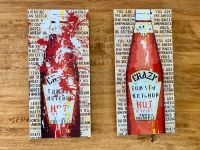 zwei Bilder Wandbild Küchendeko Kunst Popart Ketchup Acrylglas Nordrhein-Westfalen - Everswinkel Vorschau