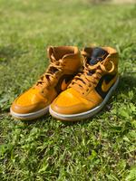 Air Jordans Mid. 1 Gelb-Schwarz Thüringen - Gotha Vorschau