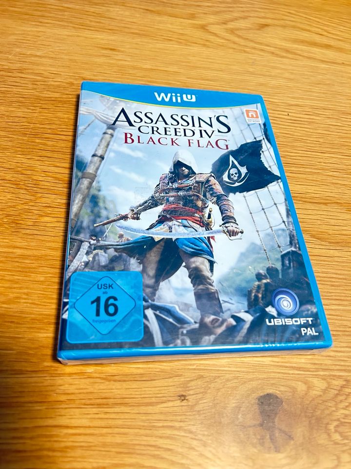 Wii U Spiel Assassins Creed Black Flag, neu Sealed in Folie! in Lübeck