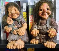 Trollen , Troll Man und Troll Frau mit Kind 20 cm Rheinland-Pfalz - Remagen Vorschau