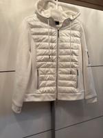 Jacke  Monari Gr. 42 weiß mit Kapuze Nordrhein-Westfalen - Haltern am See Vorschau