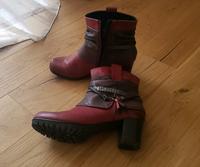 Top Stiefeletten von rieker Gr.39 weinrot Bayern - Schwabach Vorschau