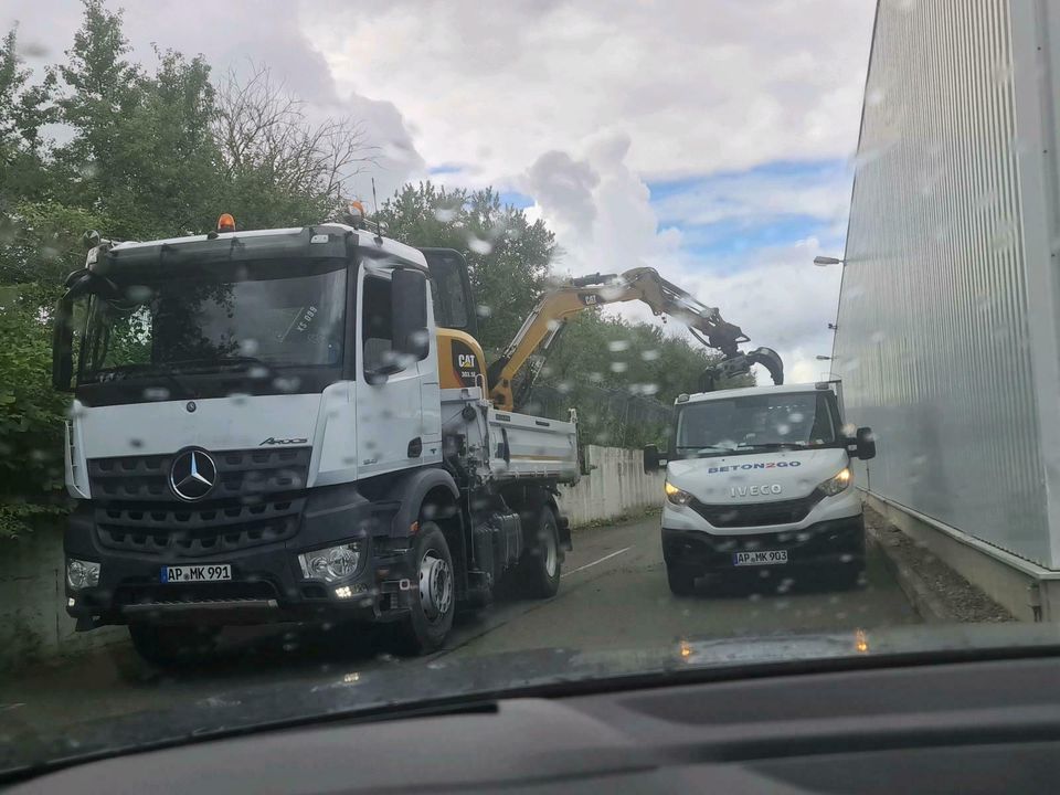 Abriss Tiefbau Pflasterarbeiten Aushub Baugrube Entsorgung Bagger in Weiden b Weimar Thür