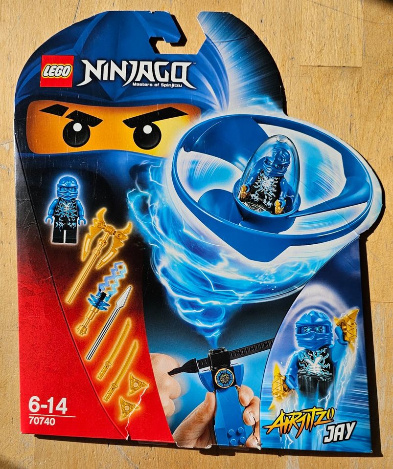 Lego Ninjago Masters of Spinjitzu Airjitzu Jay 70740 VOLLSTÄNDIG in Berlin