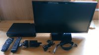 Smart TV / PC Monitor 24", mit Receiver, alle Kabel, 2 Fernbed. Niedersachsen - Schönewörde Vorschau