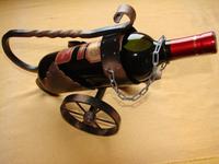 Weinspender Flaschenwagen Metall Deko Wein DDR Schmiedekunst rar Thüringen - Nordhausen Vorschau