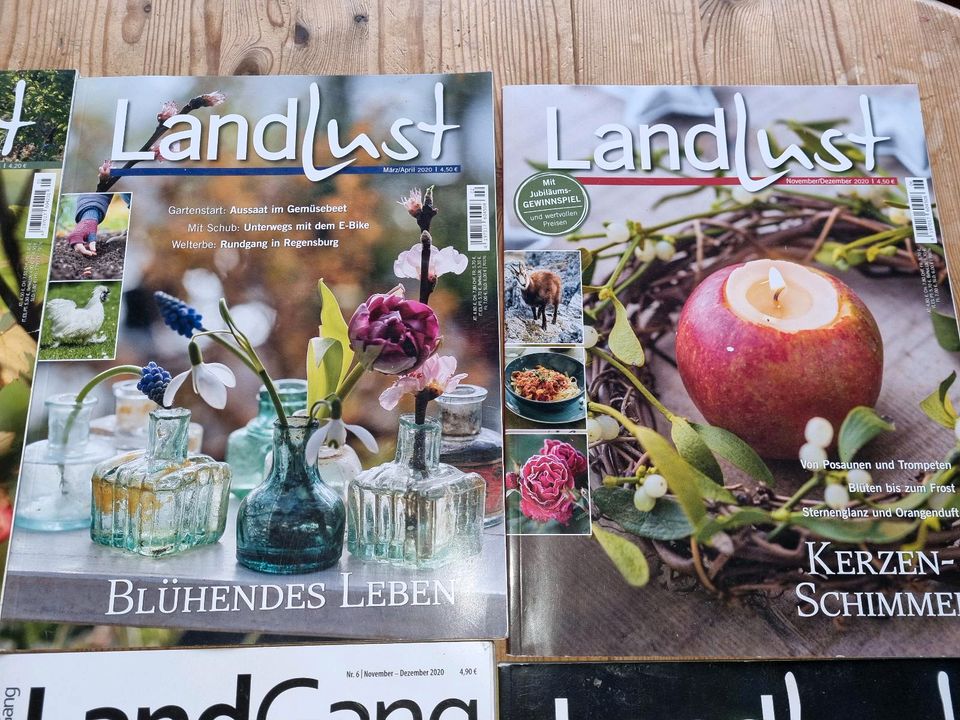 9 x Zeitschrift LandIDEE, LandLUST etc. in Suderburg