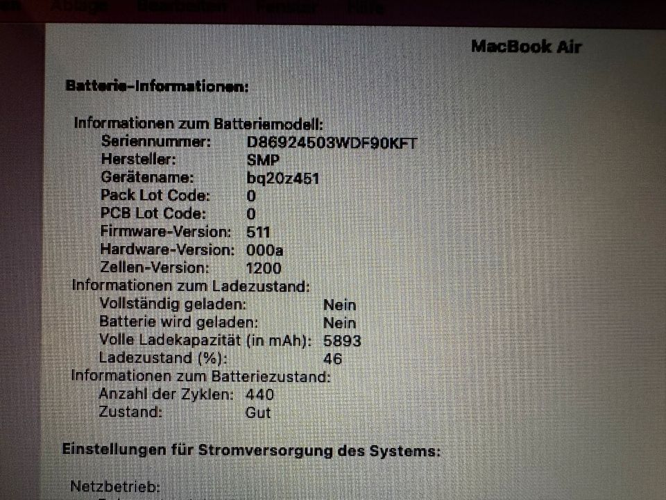 Macbook Air 13" 2017 i5 1,8GHz 128 GB 8GB DDR RAM in Berlin