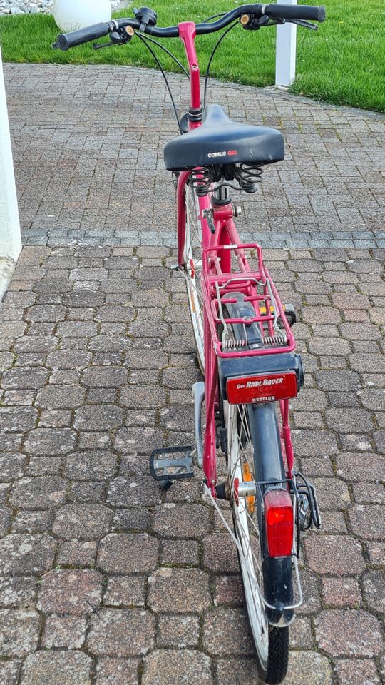 28" Kettler Alu Rad Paramount rot in Groß-Umstadt