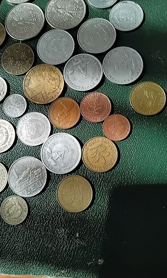 Münzen Europa 50ger bis 90ger 55 Stück in Dresden