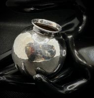 Kleine Vase Fass in 925 Sterling Silber Hammerschlag Nordrhein-Westfalen - Moers Vorschau