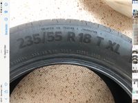 235/55 R18  4 Sommerreif. Continental, EcoContact, fast neu 50 km Niedersachsen - Stuhr Vorschau