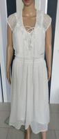 MNG festliches Sommer Kleid Dress weiß  Gr. L Sachsen - Lichtenstein Vorschau