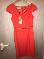 Cocktailkleid/Kleid/Orange/Gr.S/Wasserfallkleid Niedersachsen - Freren Vorschau