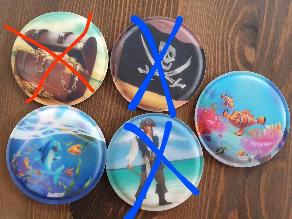 Ergobag Kletties Patches Piraten Meer Schatz Nemo