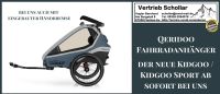 Qeridoo Kidgoo 2 Sitzer Kinderwagen Sportwagen Fahrradanhänger Bayern - Fischen Vorschau