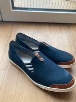 Rieker Slipper Stoff, blau Rheinland-Pfalz - Ingelheim am Rhein Vorschau