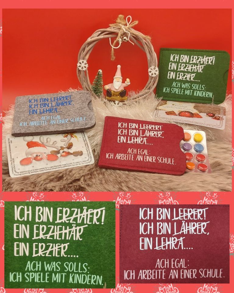 Adventskalender to Go♥️ Schokolinsen♥️ personalisiert♥️ Geschenk in Stollberg