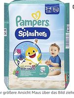 Neu Pampers schwimmWindeln Größe 3-4, Splashers Baby Shark 12Stk Sachsen - Bahretal Vorschau