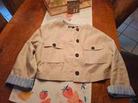 Blazer beige Zara L Niedersachsen - Wittmund Vorschau