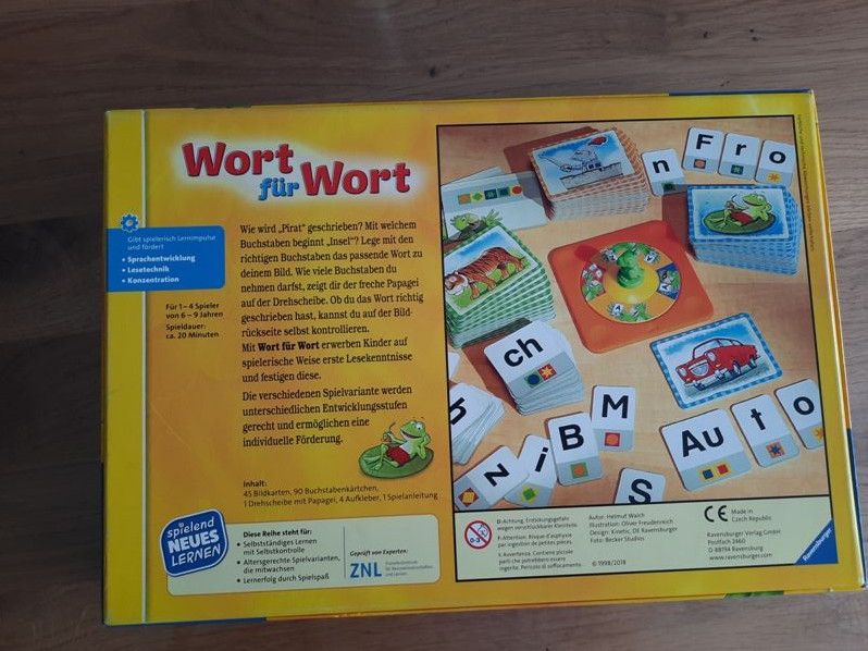 Ravensburger Spiel Wort für Wort Buchstaben lesen buchstabieren in Rheinmünster