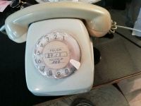 Altes Telefon 60er wählscheibe grau analog retro vintage Westerwaldkreis - Krümmel Vorschau