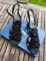 Leder Sandalen mit Absatz in Schwarz, Caprice Gr. 40 Baden-Württemberg - Wangen im Allgäu Vorschau