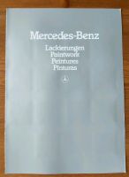 Prospekt Mercedes Farben Lackierungen 1985 Niedersachsen - Hildesheim Vorschau