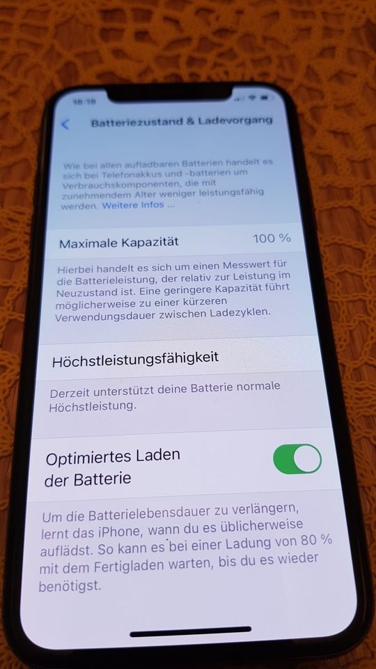 ⚠️I Phone X im top Zustand ‼️ Akku 100% in Hamburg