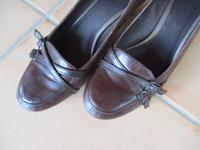 Tamaris Lederpumps, braun, Gr. 39, 5 cm Absatz, wenig getragen Bayern - Freyung Vorschau