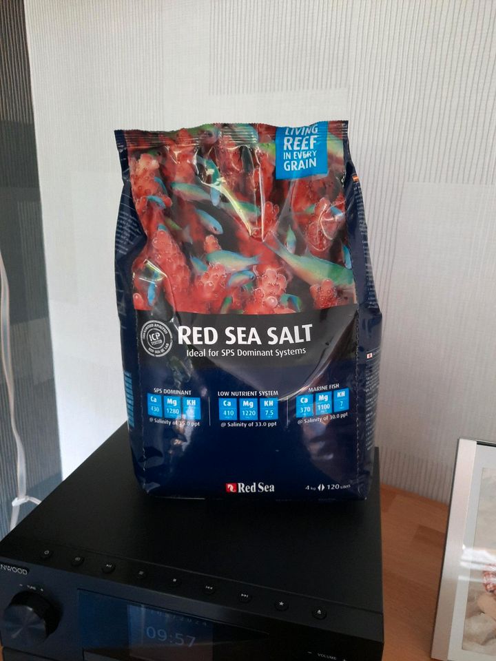 Red Sea Salt Meersalz 4 KG Neu und ungeöffnet in Duisburg