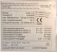 Gas-Brennwertkessel Brötje WGB 15 E Nordrhein-Westfalen - Mülheim (Ruhr) Vorschau