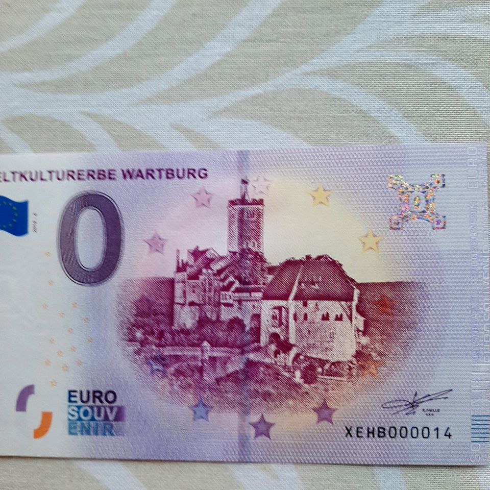 0 euroschein zum tauschen  Nr.  14 in Eisenach