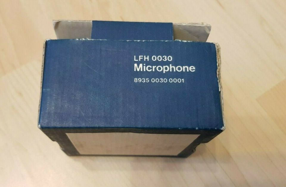 vintage Konferenz Mikrofon Philips LFH 0030 mit Case in Hardegsen