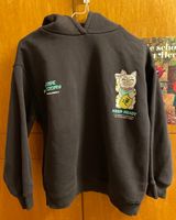 Zara Hoodie Sweatshirt Kapuze Winkekatze Maneki 152 Hessen - Witzenhausen Vorschau