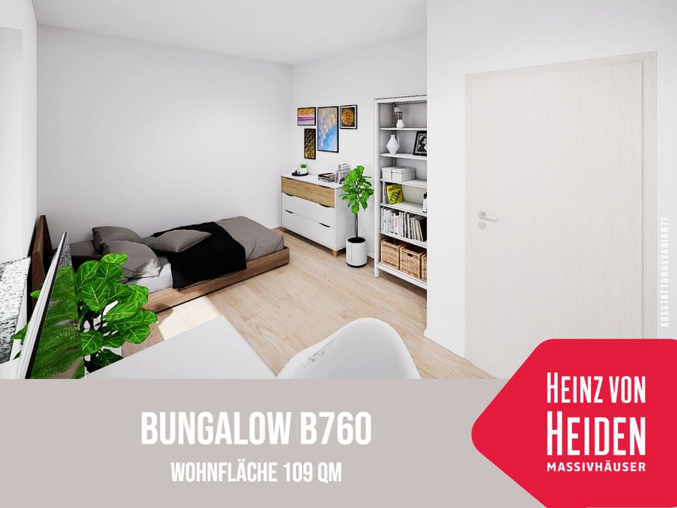 Bungalow B760 - Neubau in Breitungen - Haus mit 109 qm - inkl. PV-Anlage und Lüftungsanlage in Breitungen