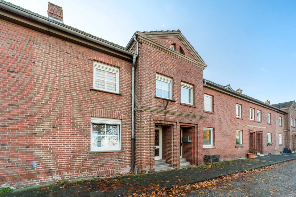 Denkmalgeschütztes Reihenmittelhaus in Rheine in Rheine