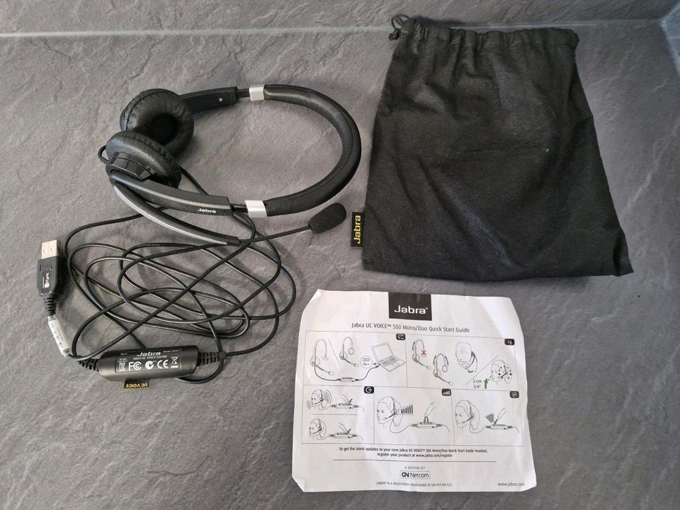 Jabra Headset UC Voice 550 MS Office in Oberboihingen