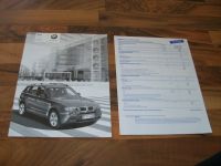 BMW X3 Prospekt Preisliste von 3/2004 mit 16 Seiten + sehr selten Niedersachsen - Göttingen Vorschau