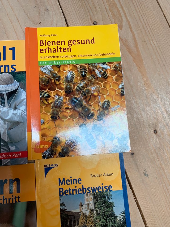 6 Stück Imker hochwertige Lehrbücher wie neu und  Lehr CD‘s in Ohrenbach