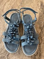 Esprit Sandalen, Taubenblau, Größe 34 Sachsen-Anhalt - Gröningen Vorschau